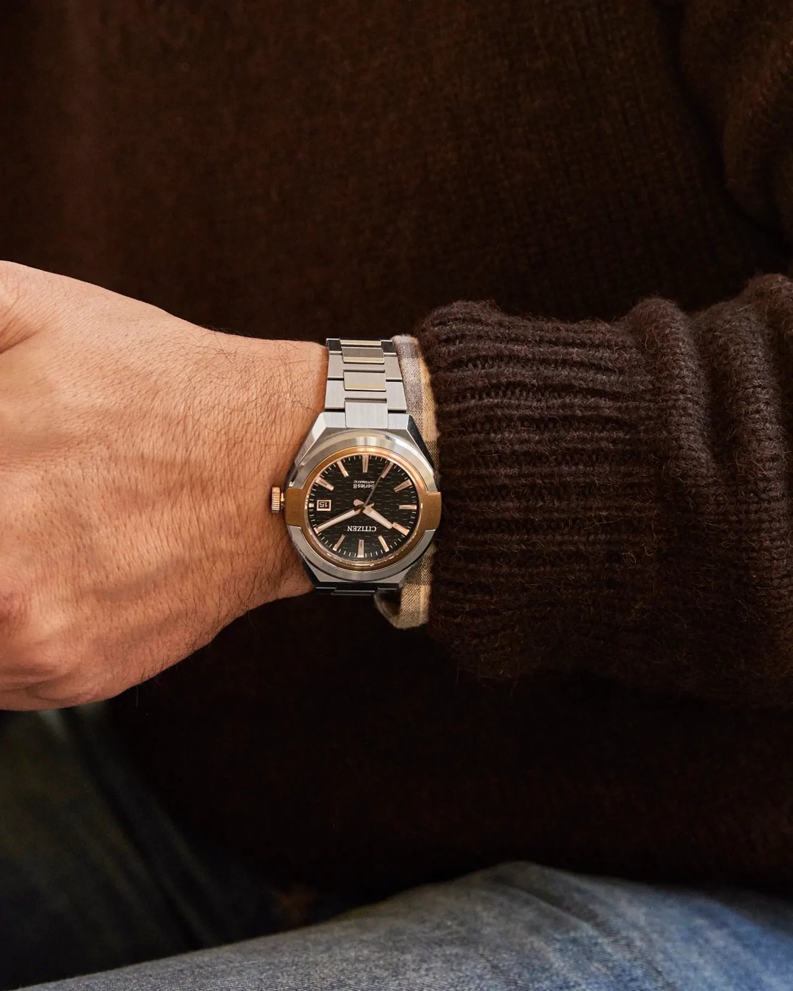 Reloj Citizen Eco-Drive de precisión en exhibición Sincronía & Co por JMI Group