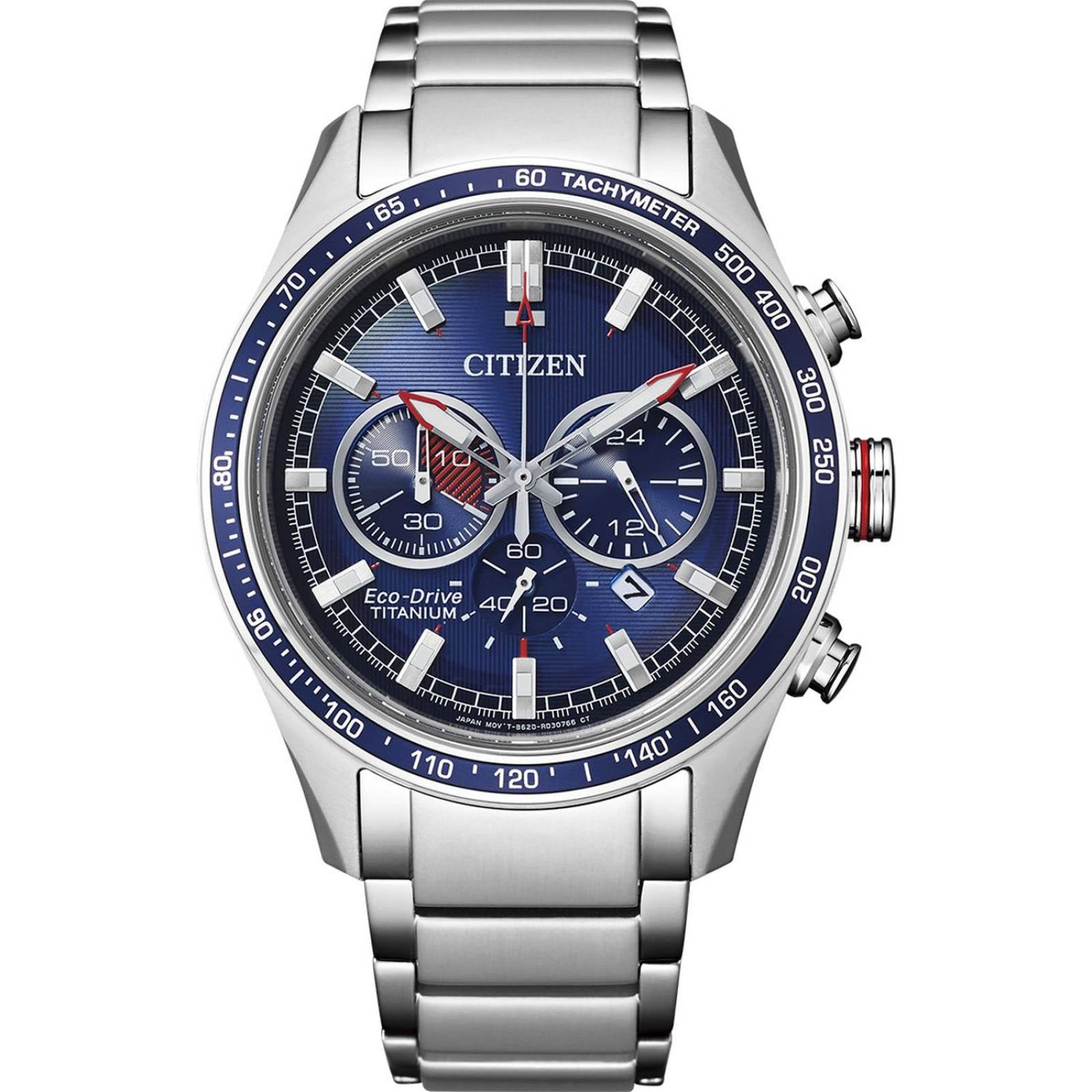 Citizen Eco-Drive Aviator Chronograph | Dial Azul Profundo & Números Grandes | CA4490-85L