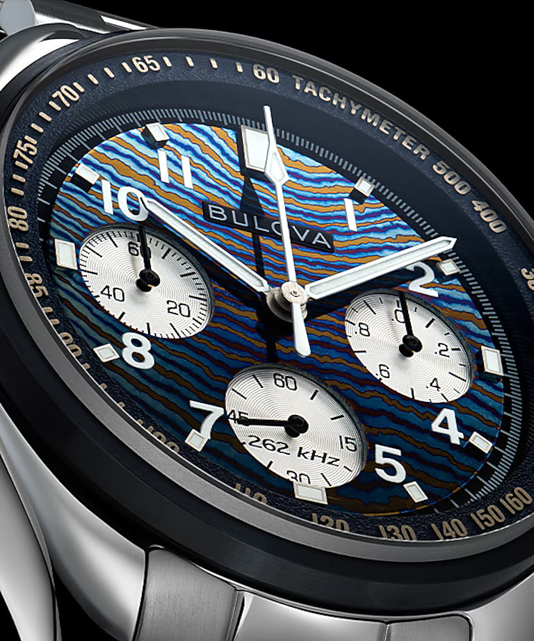 Bulova Lunar Pilot Special Edition "Timascus" Titanium - 98A329