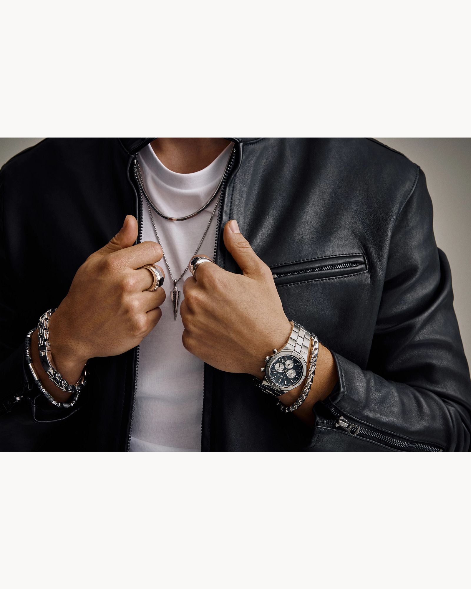 Bulova Classic Octagonal Chronograph | Acero & Zafiro | 96B459