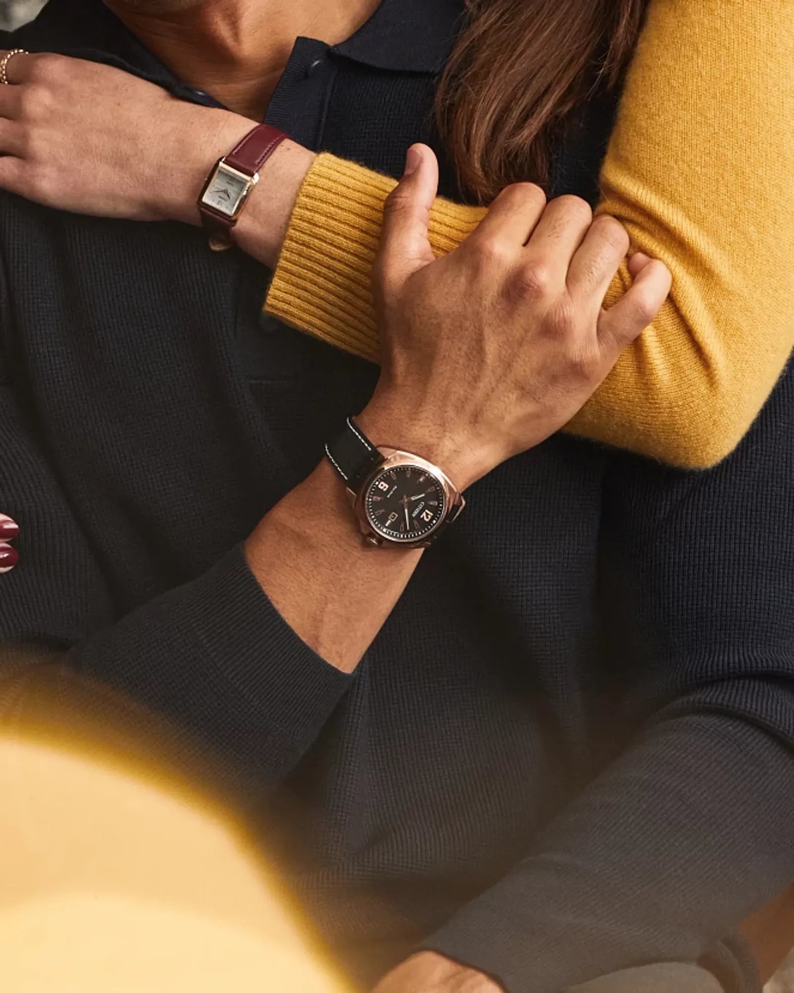 Citizen Eco-Drive Classic | Oro Rosa & Piel Negra | AW1723-02E